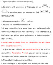 Load image into Gallery viewer, New Type Of Personalized You Wings Were Ready But My Heart Was Not Memorial Photo Necklace