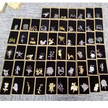 Load image into Gallery viewer, 18K Gold Plated Stainless Steel DIY Kids Drawings into Necklace o Keychain
